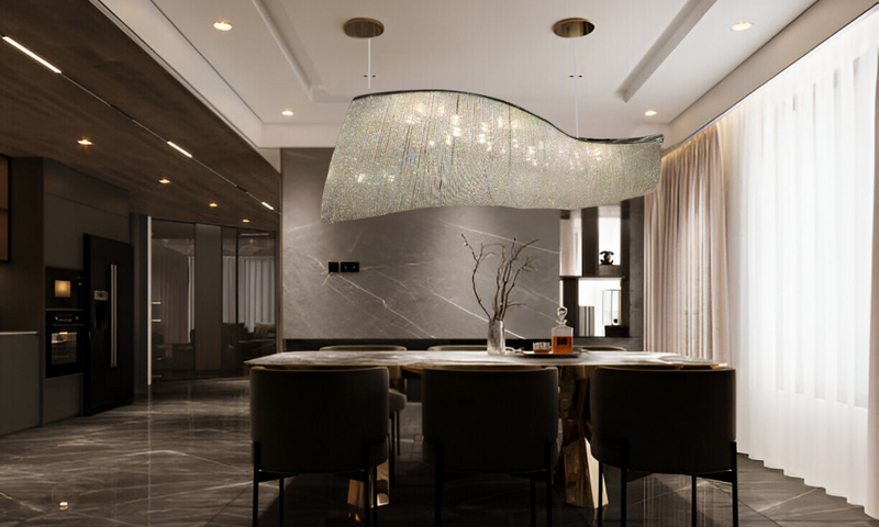 Moderne Luxe Golf kroonluchter