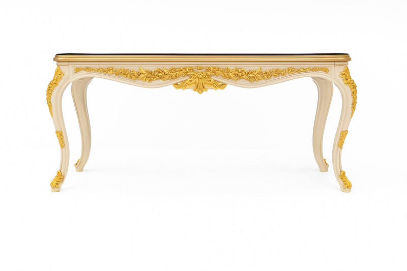 Majestic Crème Goud Barok Eettafel