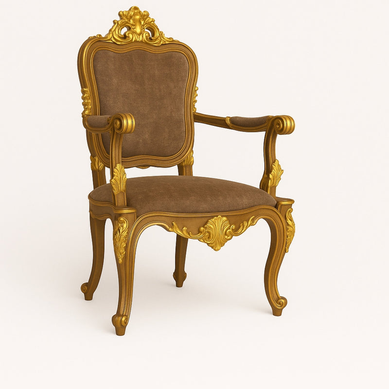Etoile Royale Chair Goud Beige