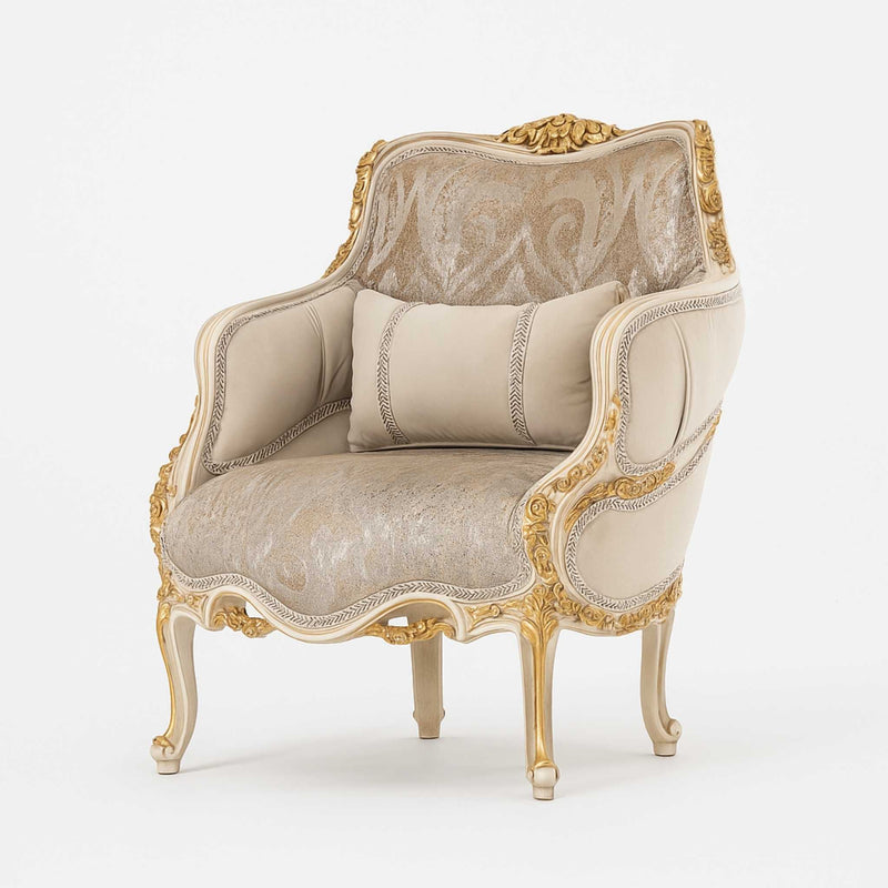 Rosa Goud Crème Sofa Set