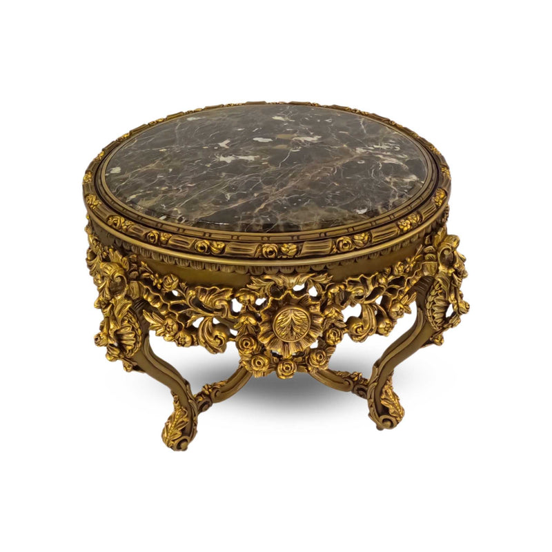 Rosalia Gold Marmeren Bijzettafel