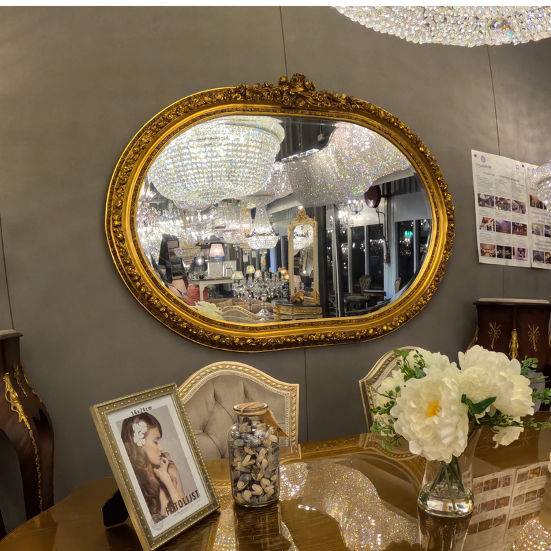 Elegance Oval Wandspiegel
