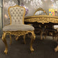 Majestic Goud Glas Barok Eettafel