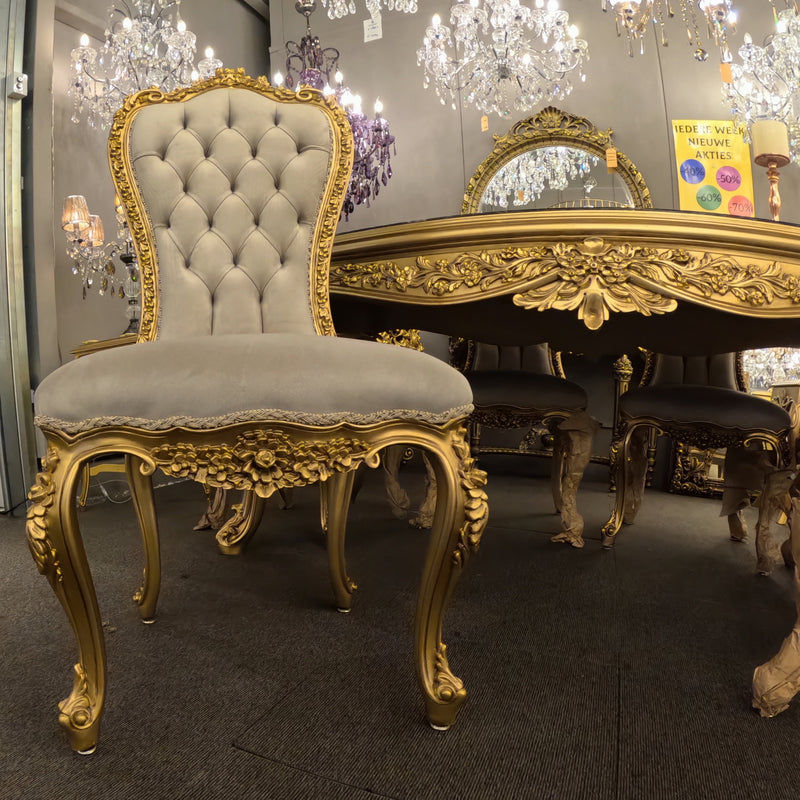 Majestic Goud Glas Eettafelset