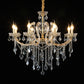 Maria Theresa Kaars Kristallen Kroonluchter – 8 Armig LS