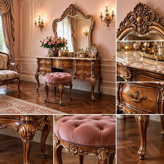 Aurevienne – Luxe Barok Kaptafel