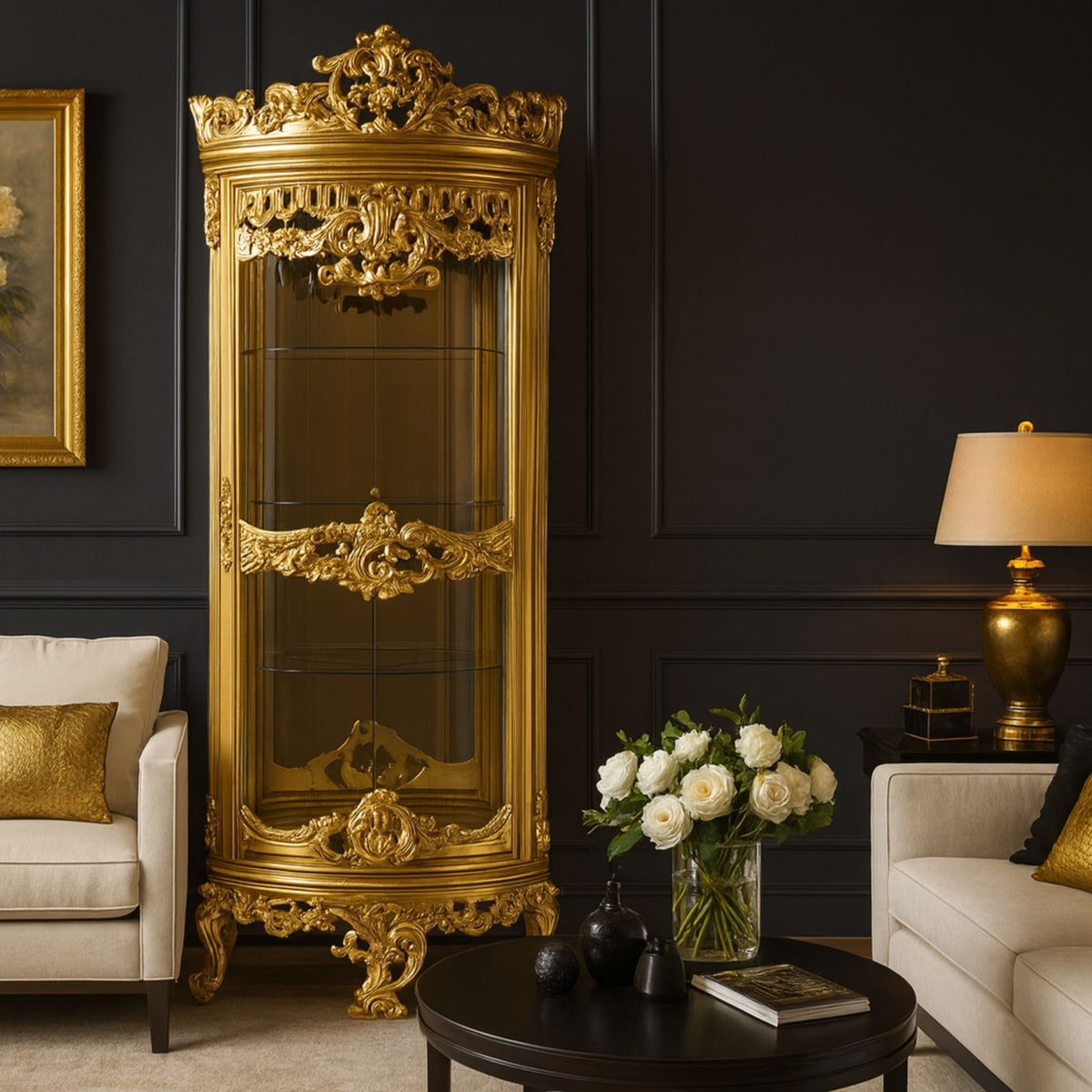 Baroque Splendor Vitrine