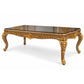 Célestine Blanche – Barok Eettafel met Rookglas – Gold