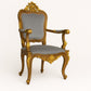 Etoile Royale Chair Goud Grijs