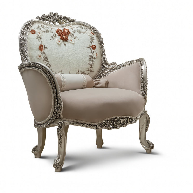 Florence Rose – Barok Fauteuil