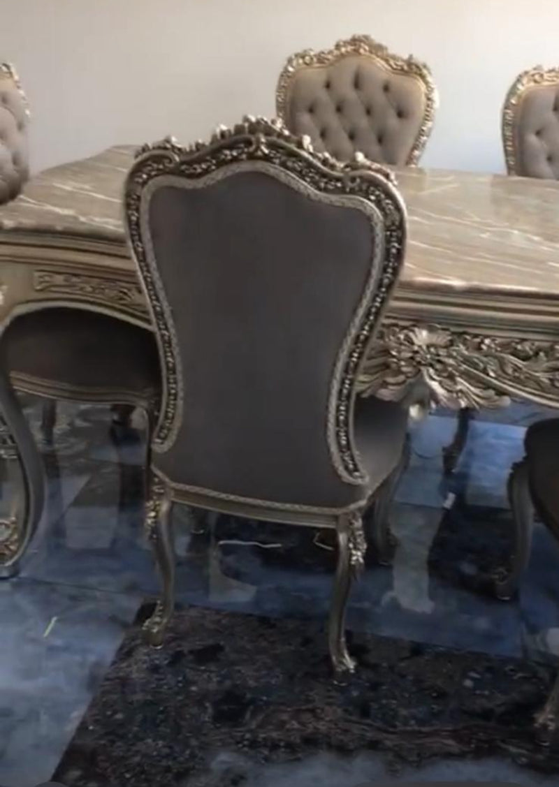 Majestic Champagne Eettafel (Marmer)
