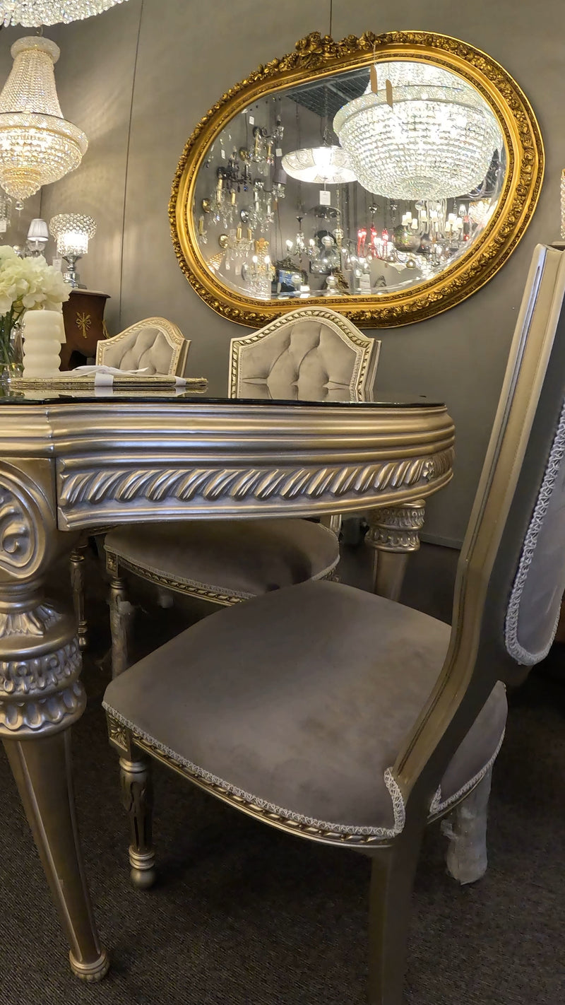 Royale Champagne Goud Eettafelset
