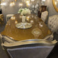 Royale Champagne Goud Barok Eettafel
