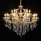 Maria Theresa Kaars Kristallen Kroonluchter – 10+5 Armig LS