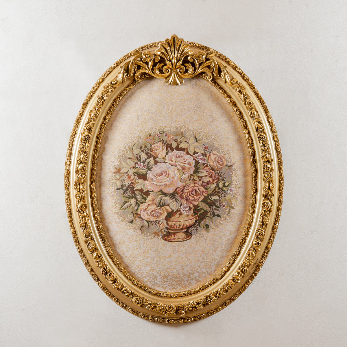 Floral Grace Ovaal Spiegel