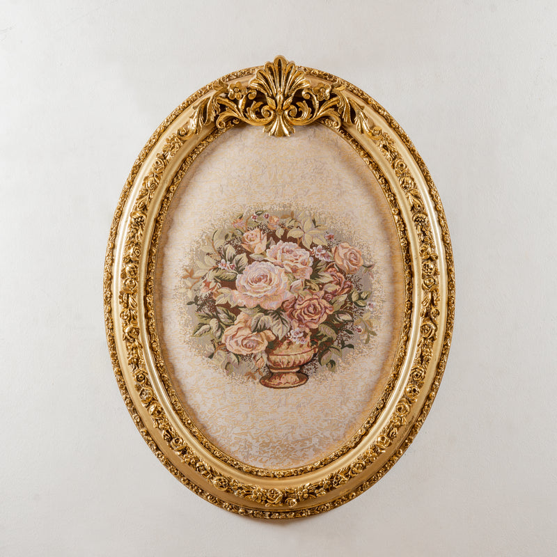Floral Grace Ovaal Spiegel