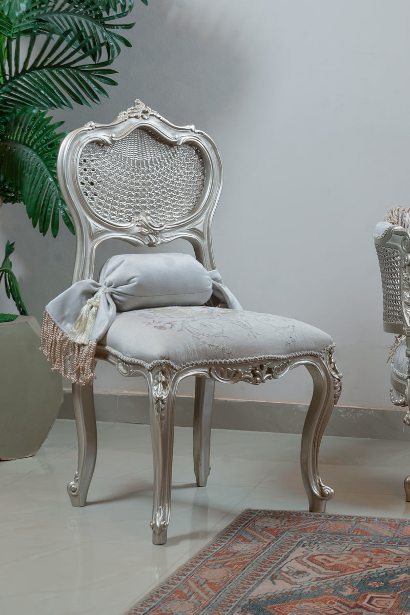 Majestic Woven Elegance Chair
