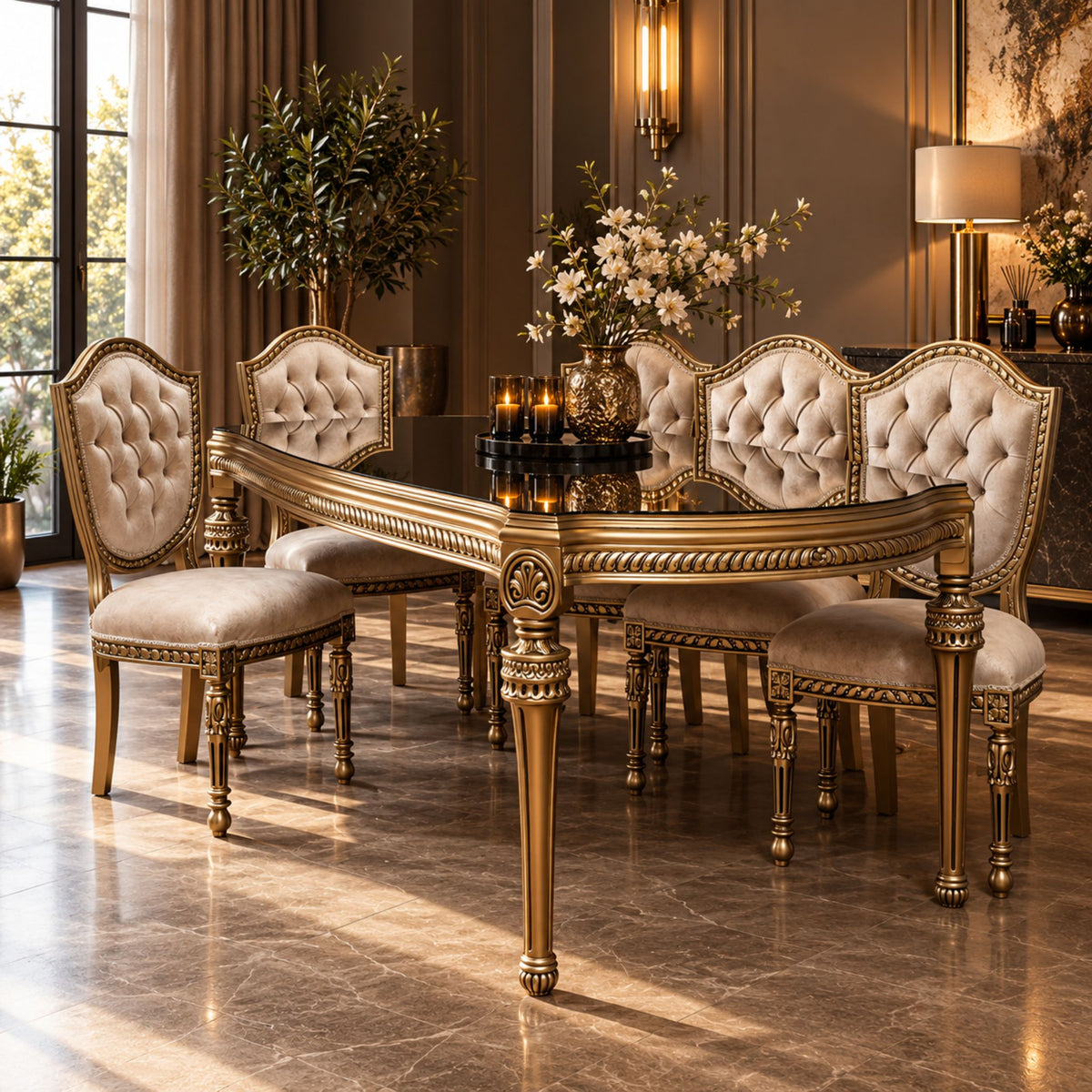 Imperial Splendor Eettafel (Goud)