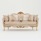 Rosa Goud Crème Sofa Set