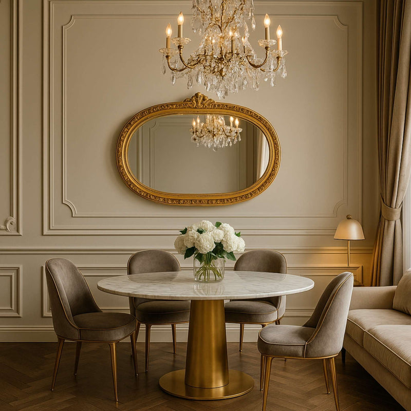 Elegance Oval Wandspiegel