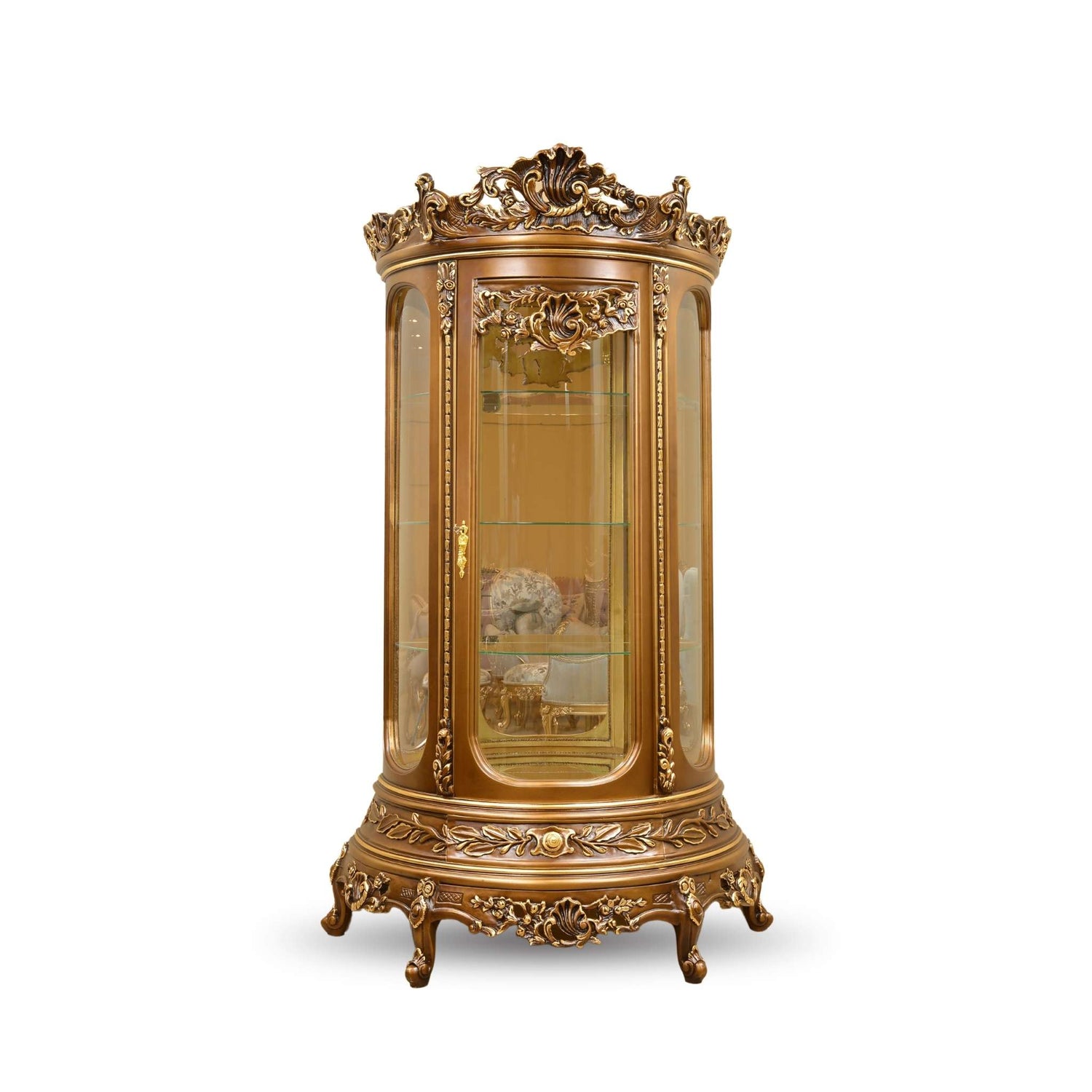 Bronze Crown Vitrinekast