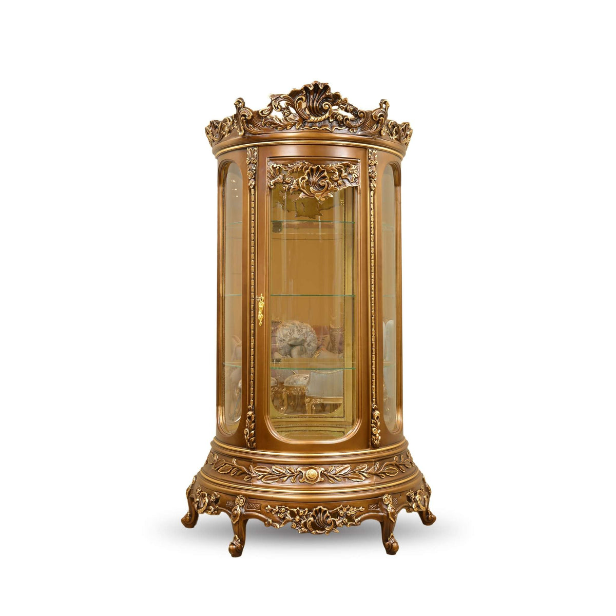 Bronze Crown Vitrinekast
