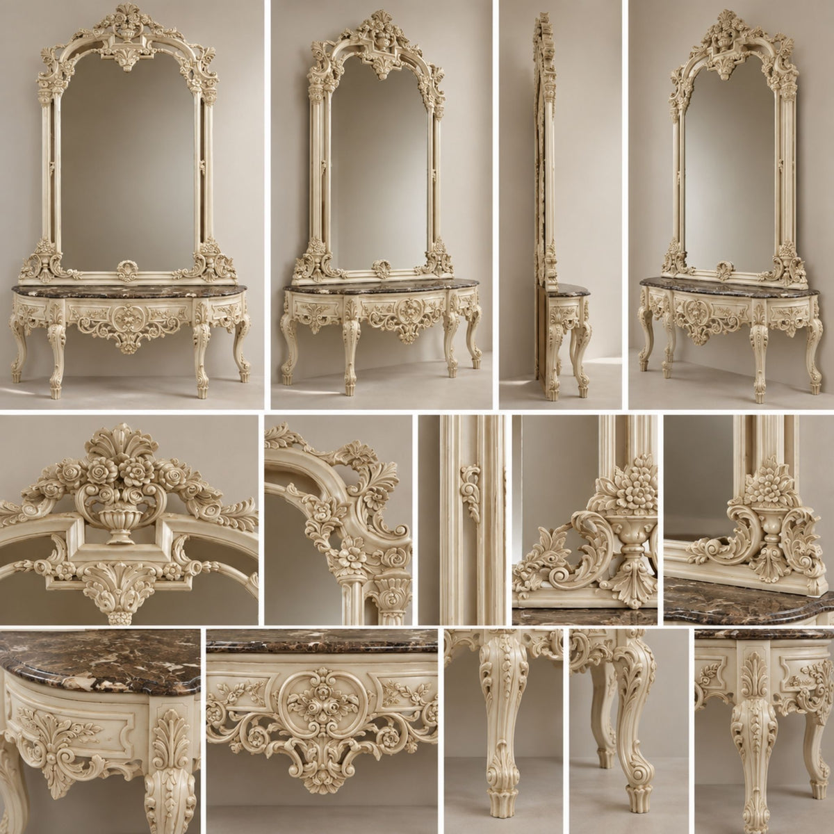 Lustro Bellezza Spiegel Console