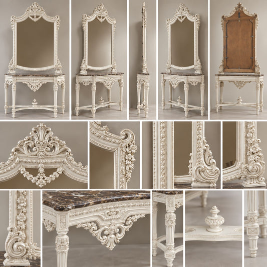Lustro Renaissance Spiegel Console