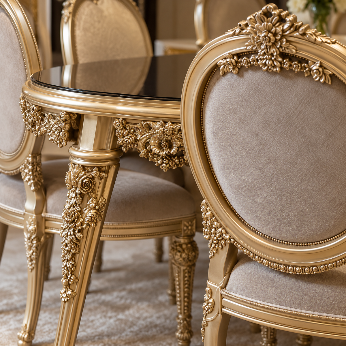 Valéssia – Luxe Barok Eettafel