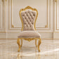 Majestic Goud Glas Barok Eettafel