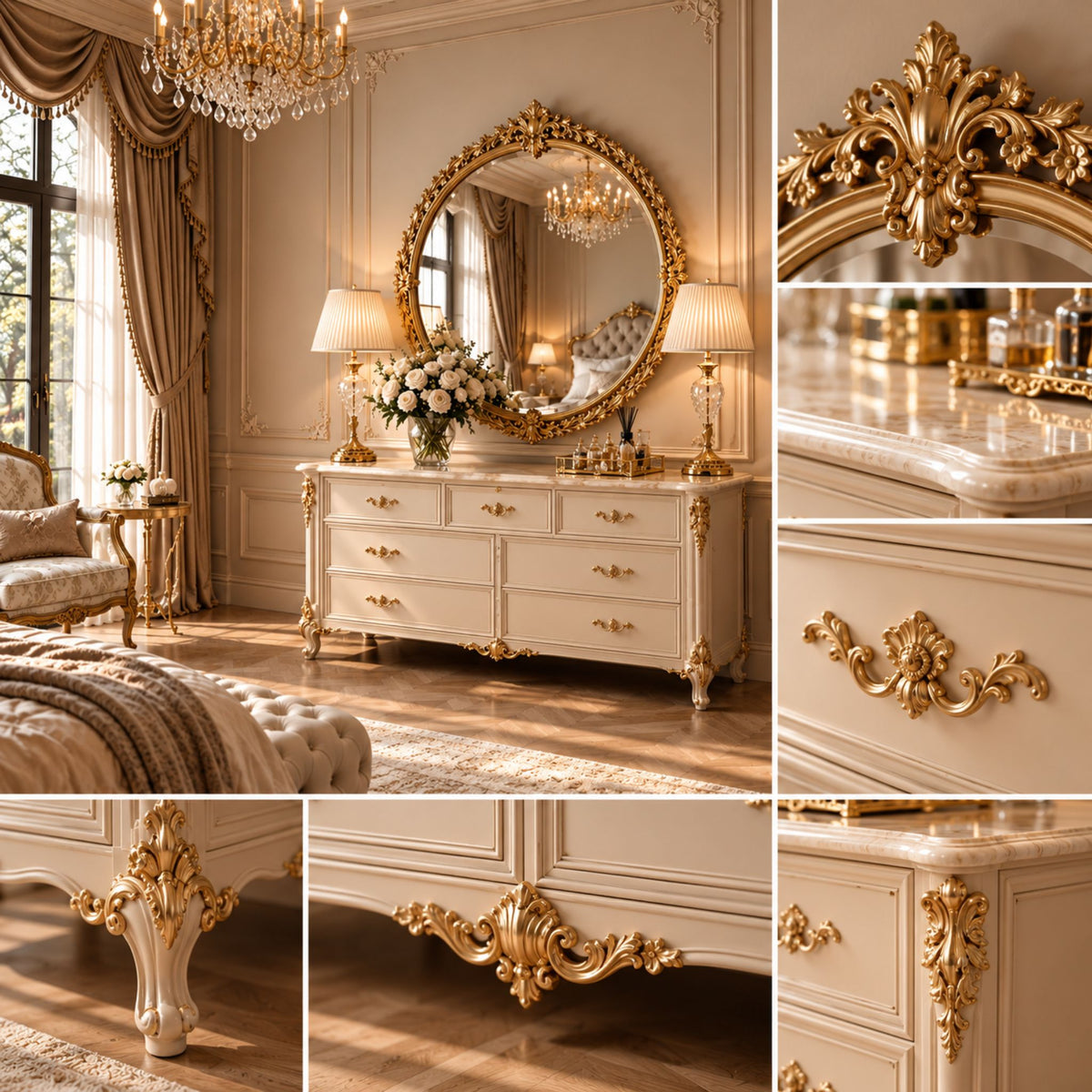 Orélisse – Luxe Barok Dressoir