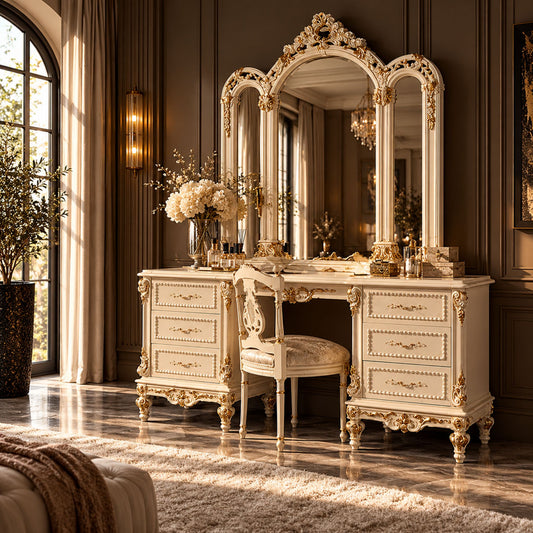 Rosavelle Royale – Luxe Barok Kaptafel