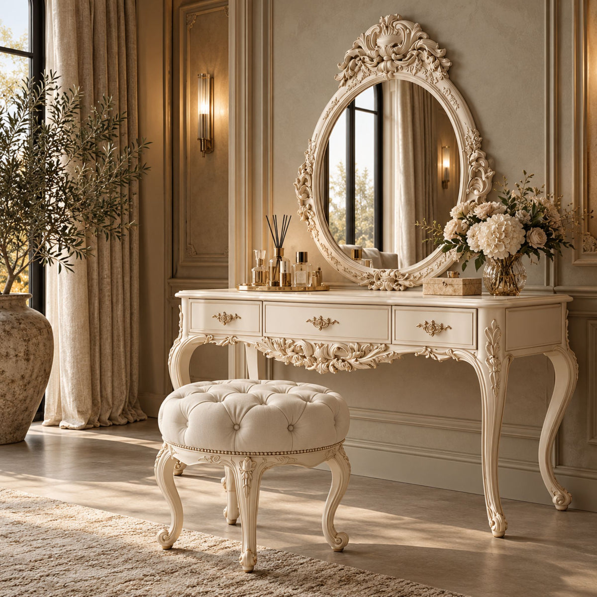 Rosavelle – Luxe Barok Kaptafel