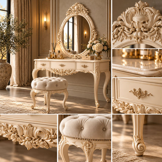 Rosavelle – Luxe Barok Kaptafel