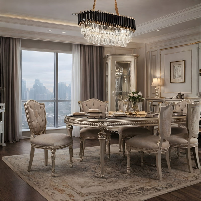 Royale Champagne Barok Eettafel