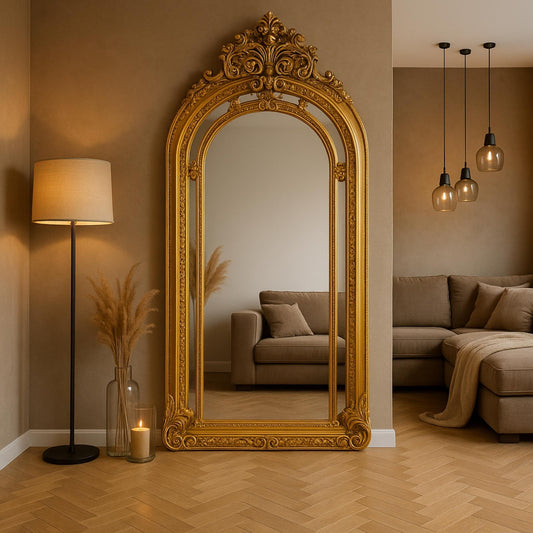 Royale Reflectie Spiegel (Goud)