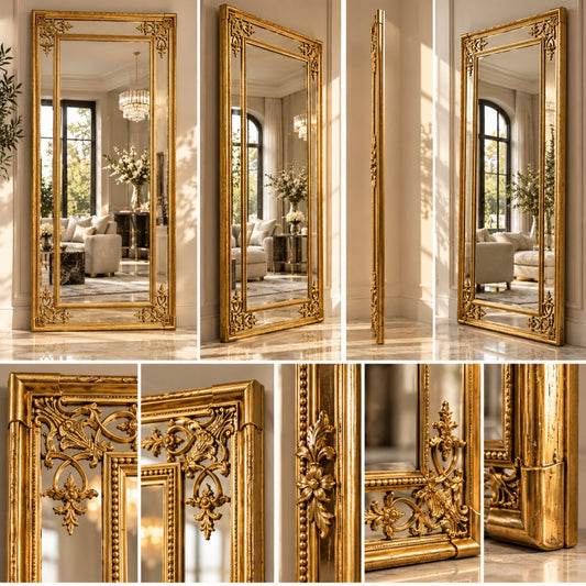 Versailles Gouden Barok Spiegel