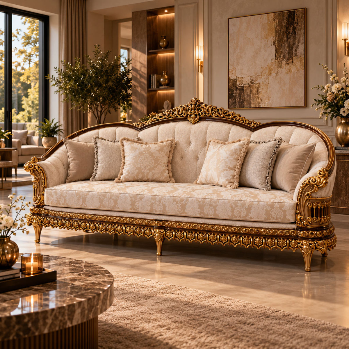Versailles Imperial – Barok Salonset Gold