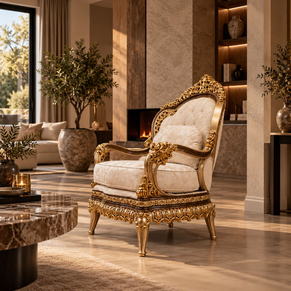 Versailles Imperial – Barok Salonset Gold