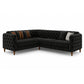 New Chesterfield hoekbank (Zwart)