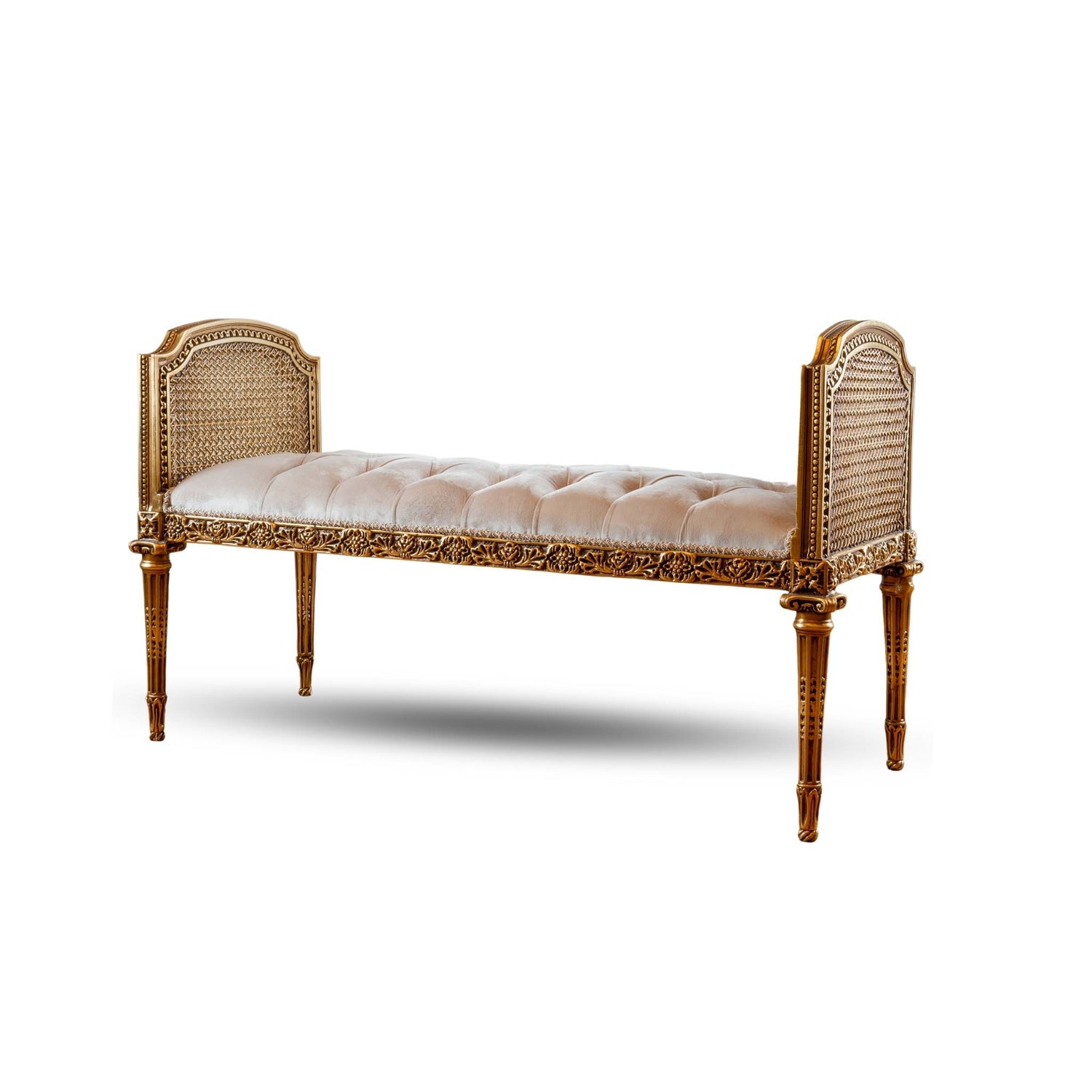 Majestic Cane Banquette