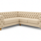 New Chesterfield hoekbank (Crème)
