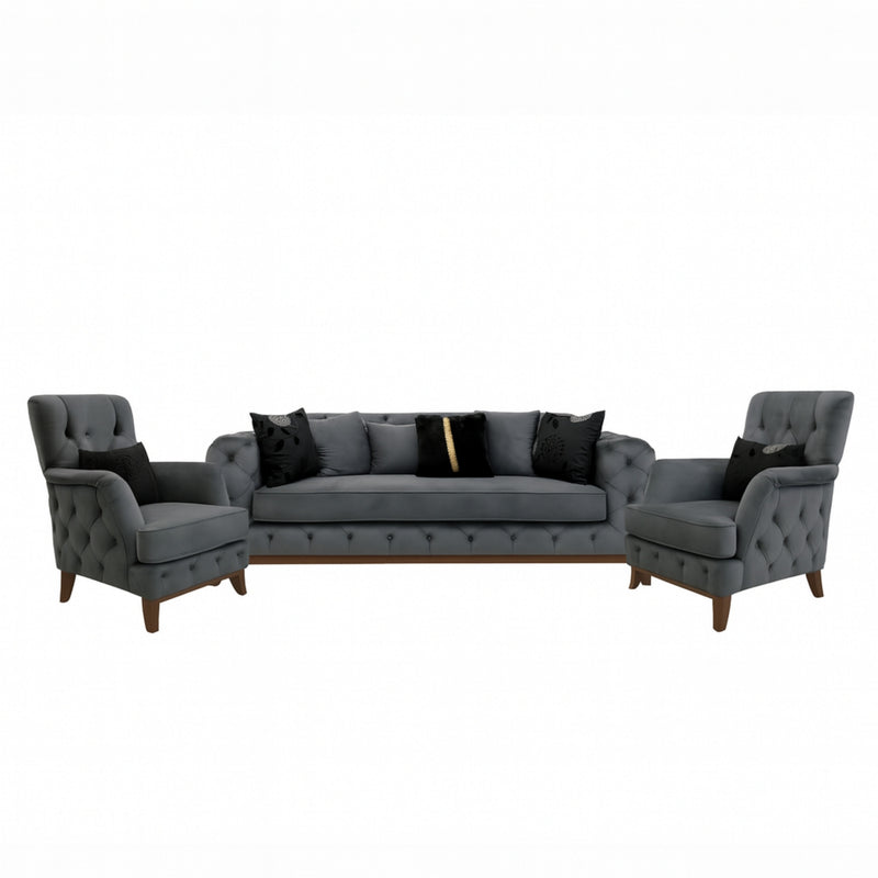 New Chesterfield 3-Zits Bank
